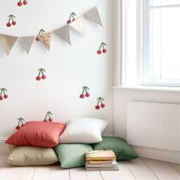 Cherries - Peel-And-stick Wall Decals Mej