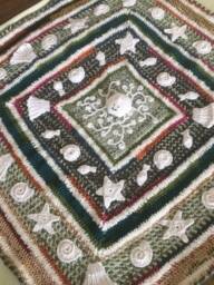 Crochet 3D Sea Shells Blanket...irish Baby Blanket - thumbnail 1