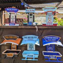 "Coventry City Garden Bird Feeding Station - ""The Sky Blues Fly Thru" - thumbnail 3