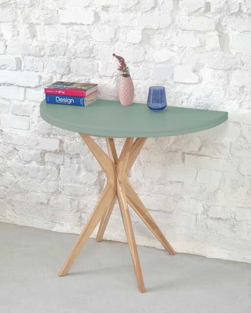 Half Round Extendable Console Table Jubi - image 1