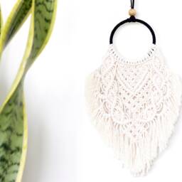 Bohemian Macrame Wall Hanging - thumbnail 3