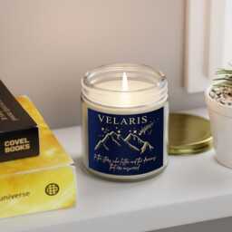 Velaris Scented Candle, City Of Starlight Acotar Sjm Night Court Book Lover Gift - thumbnail 4