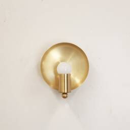 Brass Wall Sconce Light, Solid Light, Ul Listed. No.0044 - thumbnail 3