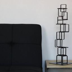 Metal Abstract Art Sculpture Modern Retro Simple Table Decor Contemporary Mid Century Modernist 50S 60S By Petrykowski Artworks - thumbnail 4