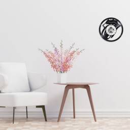 Rolling Stones Theme 33 Rpm Vinyl Record Clock - thumbnail 4