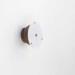 Brass Ceiling/ Wall Sconce Light - Light- With Alabaster Shade, Ul Listed, No.0395 - thumbnail 2