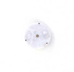 Brass Ceiling/ Wall Sconce Light - Light- With Alabaster Shade, Ul Listed, No.0395