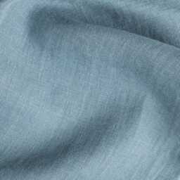 Gray Blue Linen Duvet Cover Queen King Comforter Bedding - thumbnail 3