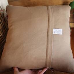 Vintage Kilim Pillow Cover - 16 Inch, Handwoven Wool Rug Cushion - thumbnail 4