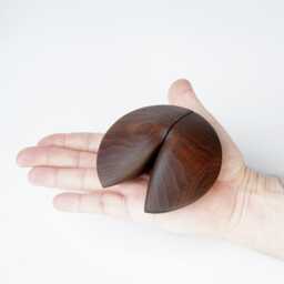 Walnut Fortune Cookie - Custom Fortune - thumbnail 3