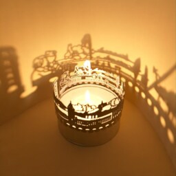 Kassel Skyline Shadow Play - Candle Attachment Souvenir - thumbnail 3