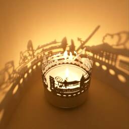 Kassel Skyline Shadow Play - Candle Attachment Souvenir - thumbnail 2