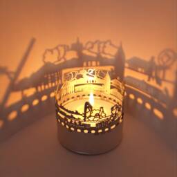 Kassel Skyline Shadow Play - Candle Attachment Souvenir