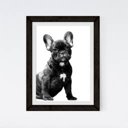 French Bulldog Pet Print, Dog Poster, Poster Frenchie Lover Gift, Wall Art, Decor 135 - thumbnail 2