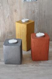 Tealight Concrete Set Of3