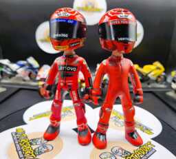 2 Handmade Moto-Gp Rider Figure Marq Artwork Biker Gift Xmas Christmas - thumbnail 1