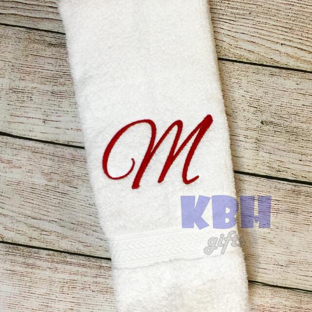 Ships Fast Monogrammed Hand Towel - image 1