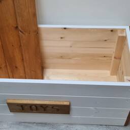 Personalised Toy Box Safest On Etsy 100's Of Colours - thumbnail 4
