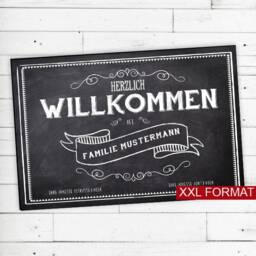 "xxl Doormat ""Vintage"