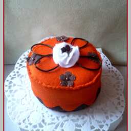Round Felt Cake For Dinette - thumbnail 2