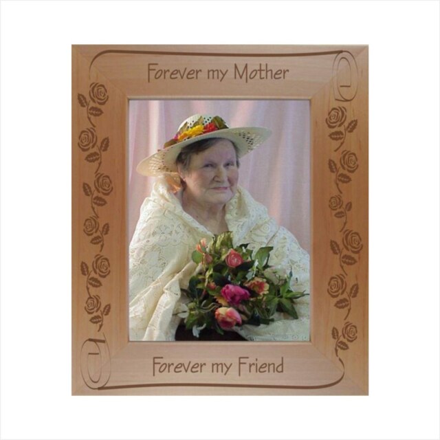 Personalized Mother Photo Frame - Engraved Wood Mother's Day Picture Custom For Mom - image 1