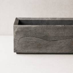 Rectangular Indoor Planter Box, Minimalist Pot, Succulent Plant Holder, Plant Lovers Gift Idea, Concrete Cactus Planter, Unique Pot - thumbnail 4