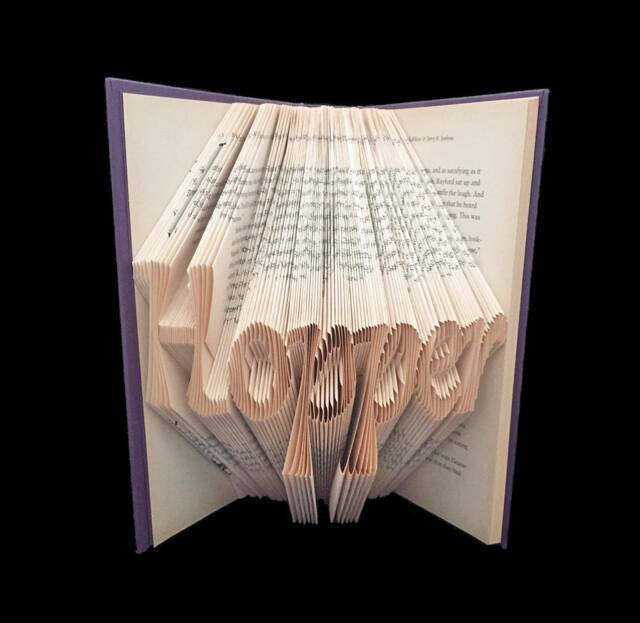 Grace Hopper - Women Scientist Family Name Unique Gift 6 Letter Words Folded-Book Art - image 1