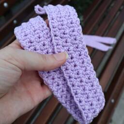 Violet Curtain Tie Backs, Lilac Holdbacks - thumbnail 2
