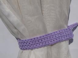 Violet Curtain Tie Backs, Lilac Holdbacks