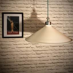 Modern Pendant Lighting 500mm Wide Shade With Conduit Box Top Industrial Style - thumbnail 2