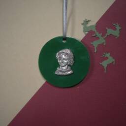 Jane Austen Christmas Decoration - Pride & Prejudice Ornament Unique Decor Gift - thumbnail 2