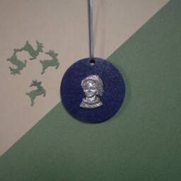 Jane Austen Christmas Decoration - Pride & Prejudice Ornament Unique Decor Gift - thumbnail 3