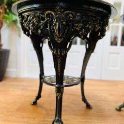 Cast Iron Pub Card Table - thumbnail 3