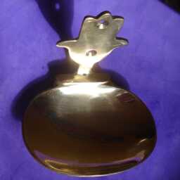 Moroccan Brass Gold Colour Wall Mounted Soap Dish Holder With Hamsa Hand - Various - thumbnail 4