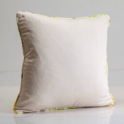 Designer's Decorative Pillow Cover, Designers Guild Fabric, Throw Green & Yellow Cover - thumbnail 4