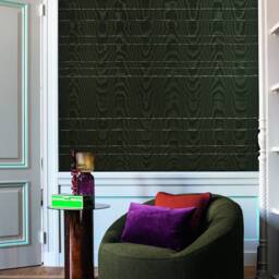 Perfect Illusionreal Woven Moir?? Curtain Living Room Fabric By The Meter Carlucci 8 Colors - thumbnail 2