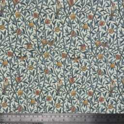 Outdoor Cushion Cover 28 Sizes William Morris Pomegranate & Birds Tourmaline Handmade Trees Leaf Leaves Fruit Gift Waterproof Conservatory - thumbnail 3