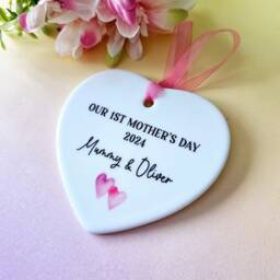 First Mothers Day, Personalised Gift, New Mum Day Gift For Mum, Her, Ceramic, Handmade - thumbnail 3