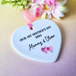 First Mothers Day, Personalised Gift, New Mum Day Gift For Mum, Her, Ceramic, Handmade - thumbnail 2