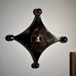 The North Star Sconce A Sculptural Ceramic Wall Shrine - thumbnail 4