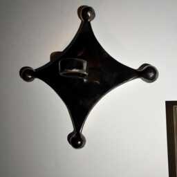 The North Star Sconce A Sculptural Ceramic Wall Shrine - thumbnail 2