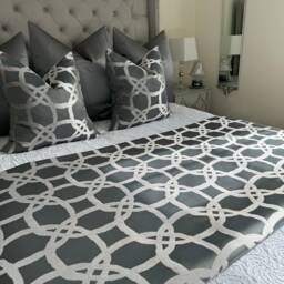 Luxury Bed Runner, Throw Double, King Size, Super King, Bedding Set, Decorative Runner For Or Hotel Bespoke - thumbnail 1