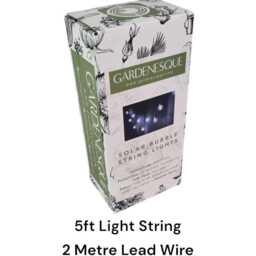 10Led Solar Bubble White String Lights Outdoor Garden Decor Decoration Eco Light - thumbnail 2