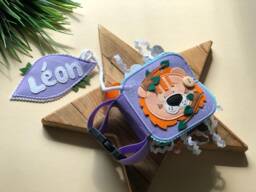Personalised Felt Quiet Book From 6 Month To 2 Years, Educational Book, Felt Busy Book, Baby Activity Book. Activity Toys