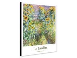 Le Jardin By Claude Monet - 1840-1926 - Wrapped Frame Canvas Rolled Photo/Poster Print - thumbnail 1