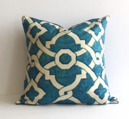 Geometric - Water Inspired Pillow Cover - thumbnail 1