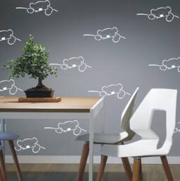 Bear Xxl - Stencil, Children's Motif, Wall Painting, Painting Decorative Room, Decoration, Stencil - thumbnail 1