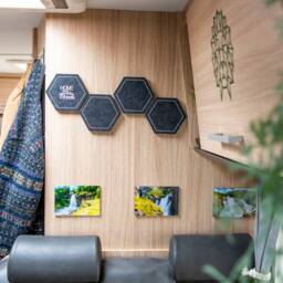 Felt Pinboard 4-Piece Set, Incl. Wooden Pins - Practical Wall Decoration For Your Camper Or Campervan - thumbnail 2