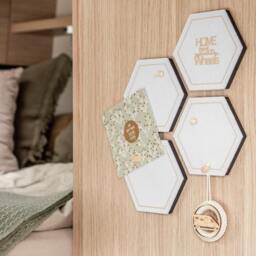Felt Pinboard 4-Piece Set, Incl. Wooden Pins - Practical Wall Decoration For Your Camper Or Campervan - thumbnail 3