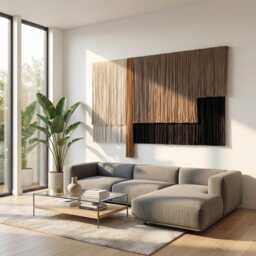 Ready To Ship/ Large Wall Hanging/Fiber Art/Contemporary Art/Large Art/string Art/Rope Art/Abstract Art/Fine Arts/Home Decor/Tapestry - thumbnail 2